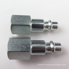 Metric Female Water Wash Inserts Carbon Steel Material Union And Hydraulic Swaged Hose Fitting